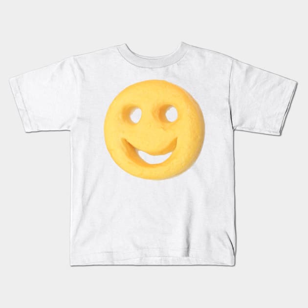 smiley potato Kids T-Shirt by ghjura